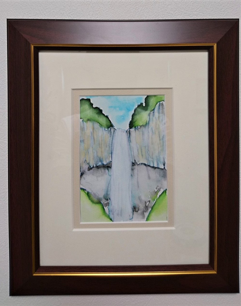 水彩画 oi 原画 鯉