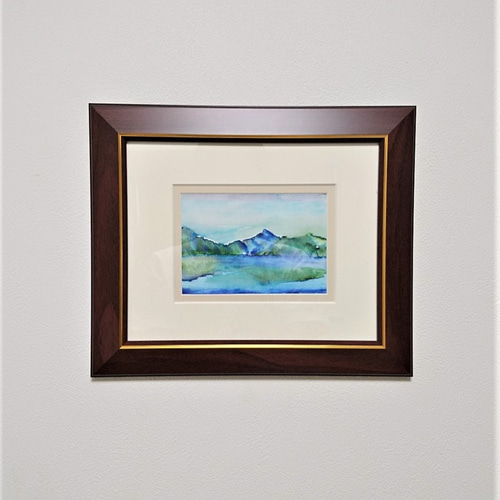 中禅寺湖 原画 絵画 yko 通販 7400578｜Creema(クリーマ)