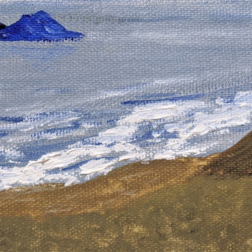 海と砂丘 額装 油彩画原画 絵画 yko 通販 8775015|Creema(クリーマ) 海と砂丘 額装 油彩画原画 絵画 yko 通販 8775015|Creema(クリーマ)