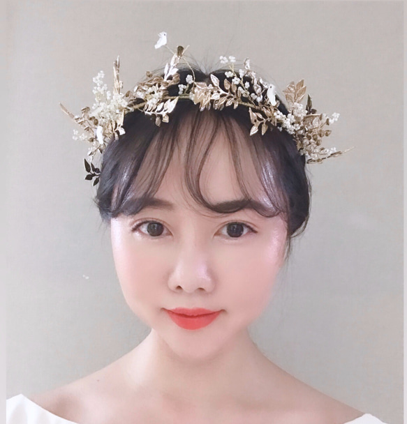 再販／受注製作>月桂冠風のヘアアクセサリー ヘッドドレス