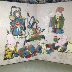 二曲一隻屏風  「松峰 画」 二曲一隻屏風 「松峰 画」