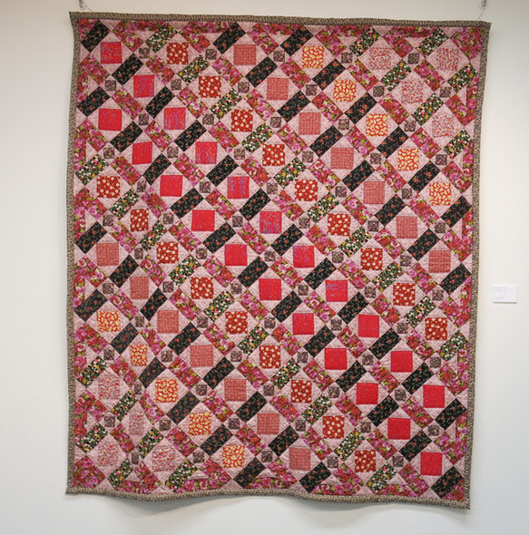 パッチワーク「ローズガーデン」 タペストリー・壁掛け Altariel 通販