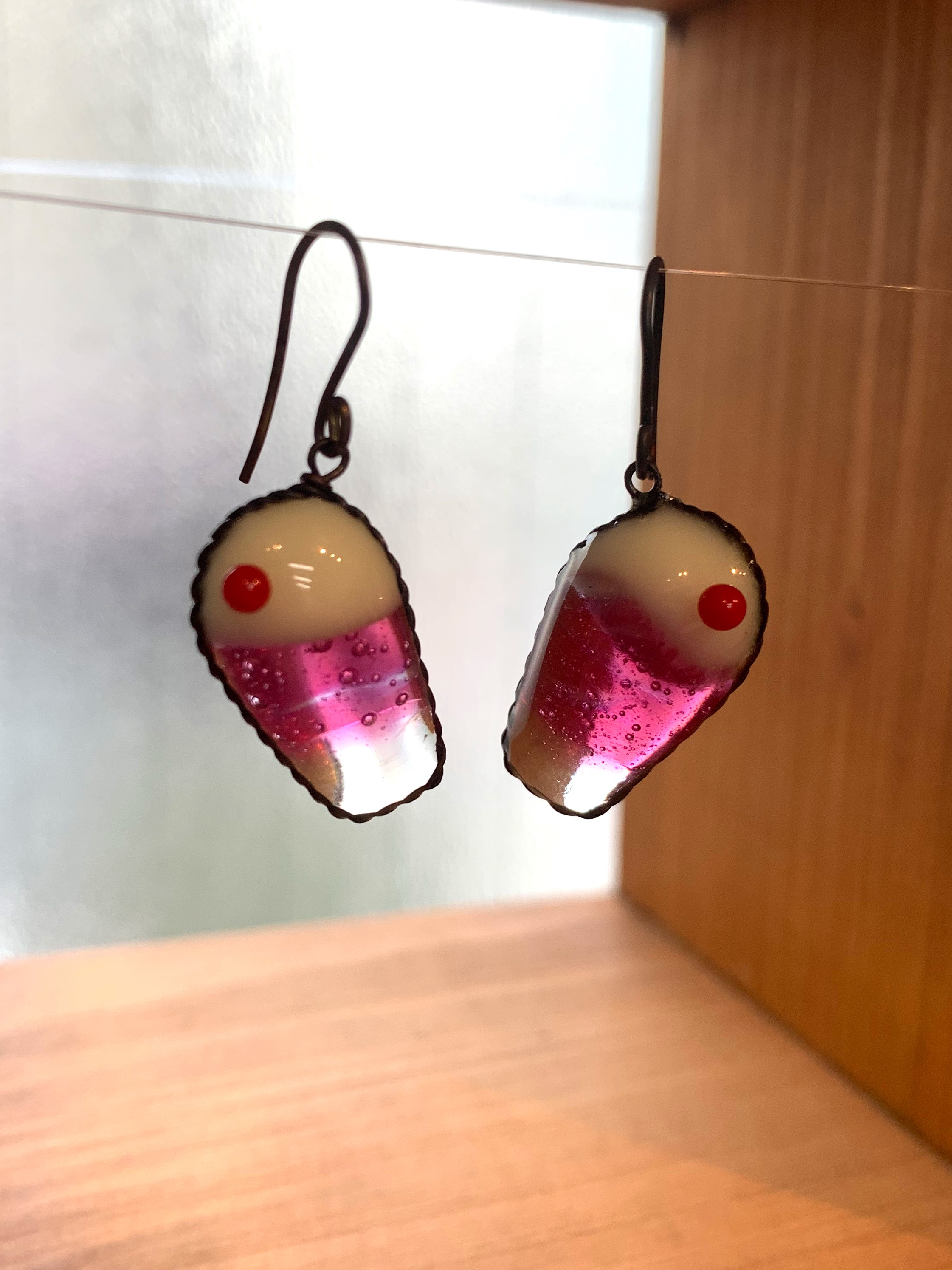 クリームソーダのピアス