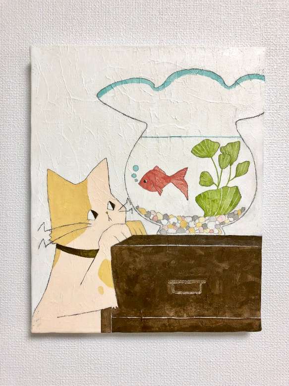猫　イラスト　インテリア　原画 猫 イラスト インテリア 原画 No.26〜31✍️ ⠀ これにてついに