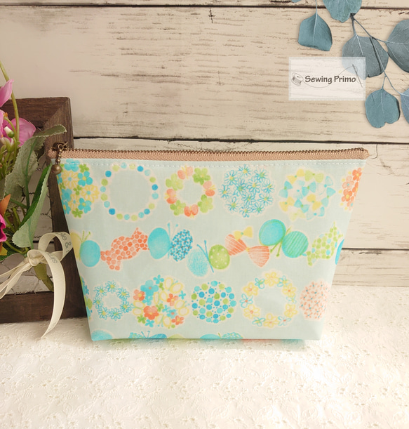 オーダー品　5点 ラミネートポーチ ラミネートポーチ ポーチ sewing primo 通販 11738805｜Creema