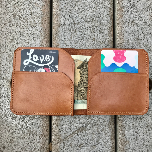 シンプルな男性用財布 4枚目の画像