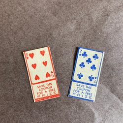 非売品　昭和　レトロ　ヴィンテージ ノベルティ　紙製トランプ 非売品 昭和 レトロ ヴィンテージ 紙製トランプ 福助 フクスケ