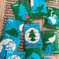 ** オランダ 1998年 クリスマス切手 12枚セット ** 5枚目の画像