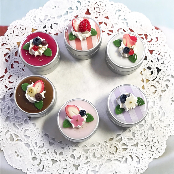 再販✖️7！選べる6種類☆petitケーキのアルミ缶ケース フリー