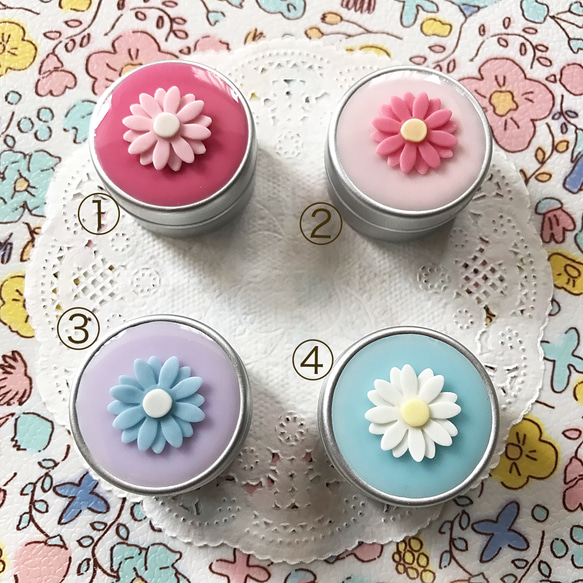 再販✖︎21☆選べる4カラー☆petit ガーベラのアルミ缶ピルケース 2枚目の画像