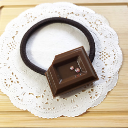 再販✖︎7！食べかけ☆板チョコのヘアゴム 3枚目の画像