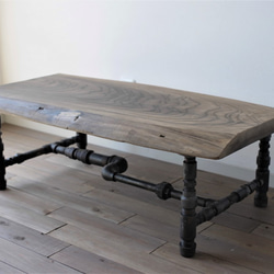 【現品限り】iron low table 320*940*500 2枚目の画像