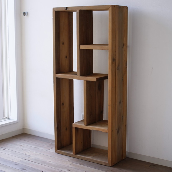 Random wood shelf 1190*550*235【送料無料】 2枚目の画像