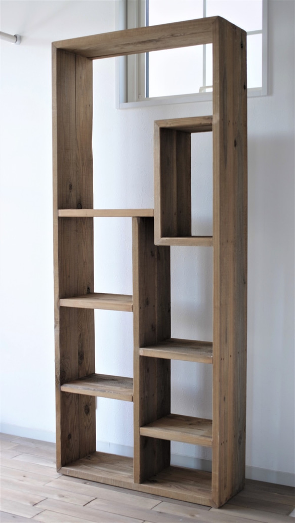Random wood shelf 1635*685*235 ※現品限り 1枚目の画像