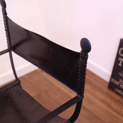 【一点限定SALE】iron folding chair 4枚目の画像