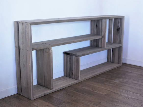 【SALE】Random wood shelf 700*1570*235 1枚目の画像