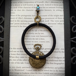 『刻遊泳/蒼』スチームパンク ヘアゴム 5枚目の画像