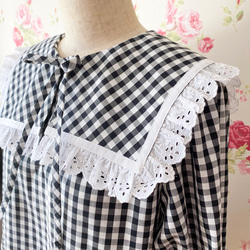 confiture blouse blackberry・black 3枚目の画像