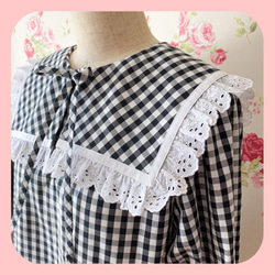 confiture blouse blackberry・black 9枚目の画像