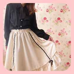 rococo skirt・ivory 10枚目の画像