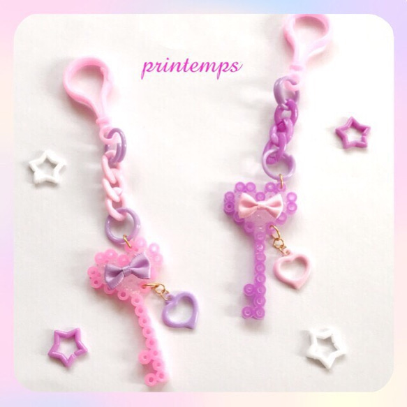 ゆめかわいい☆ハートのカギ キーホルダー☆ キーホルダー FANCY