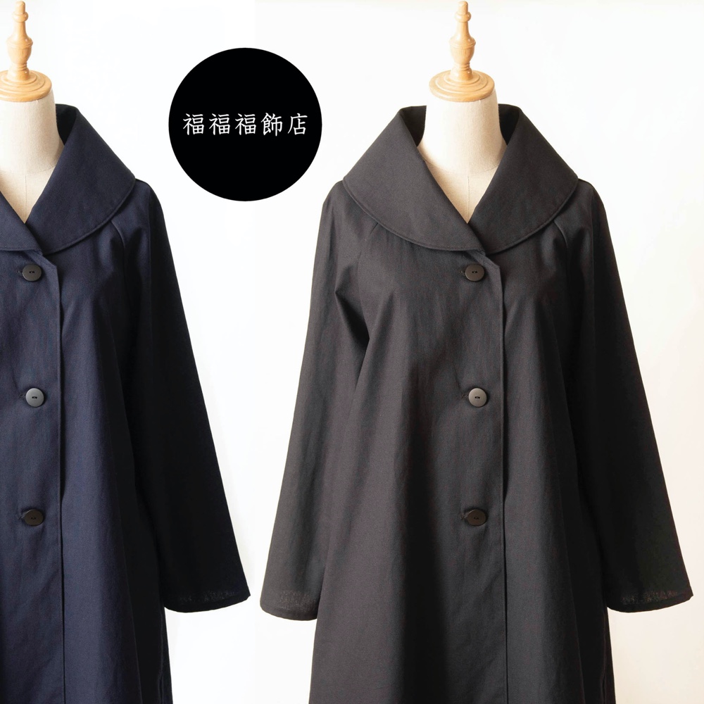 HAJIME AYUMU 高級児島デニムガウンコート S〜LL ユニセックス