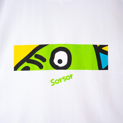 SorsorTシャツ　corade  のぞきみ恐竜Tシャツ 4枚目の画像