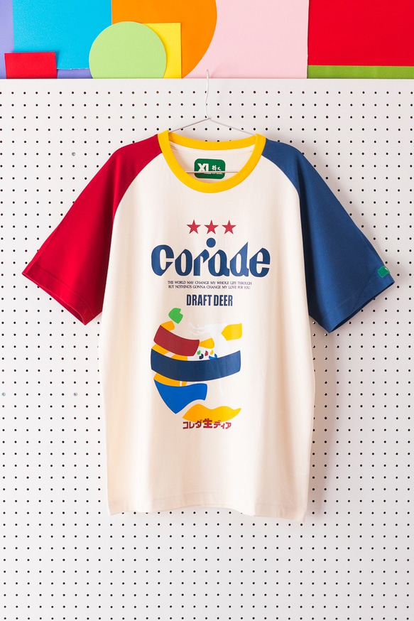 corade   九色鹿Tシャツ　送料無料　メンズ・レディース・ユニセックス 1枚目の画像