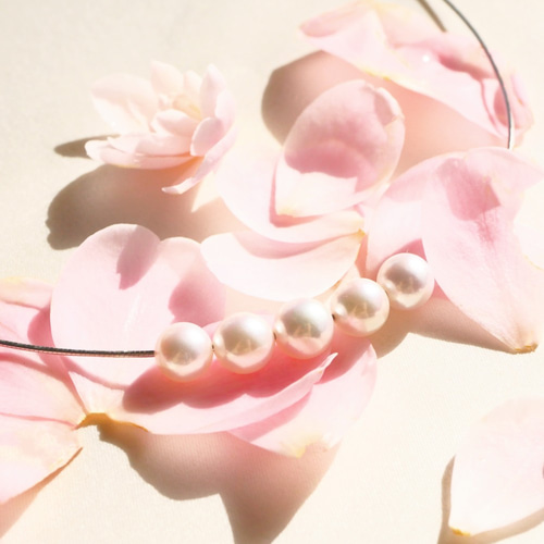 高品質リンググレード あこや真珠 5drops necklace オメガ