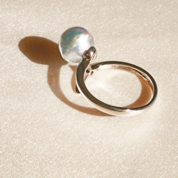 [一分對象] Akoya珍珠仲夏深海色環大顆粒一顆粒自由尺寸色調珍珠[Creema限定] 第9張的照片