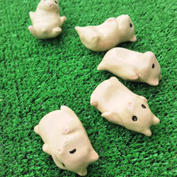 確認♡お箸♡オーダー受け付け ハムスター箸置き 5個セット(受注制作) 箸・箸置き neruko 通販