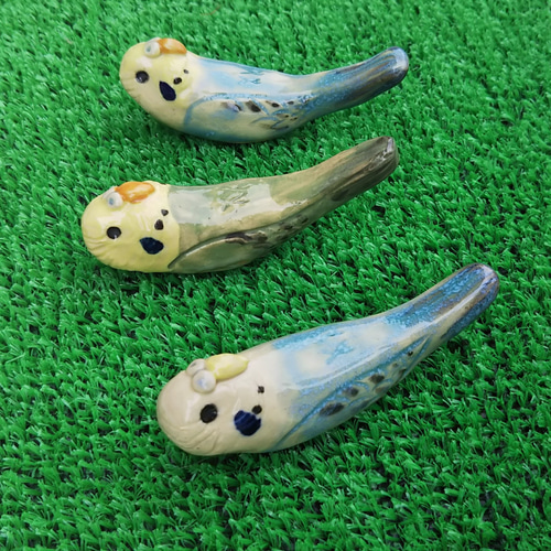 選べるセキセイインコの箸置き 1個(受注制作) 箸・箸置き neruko 通販