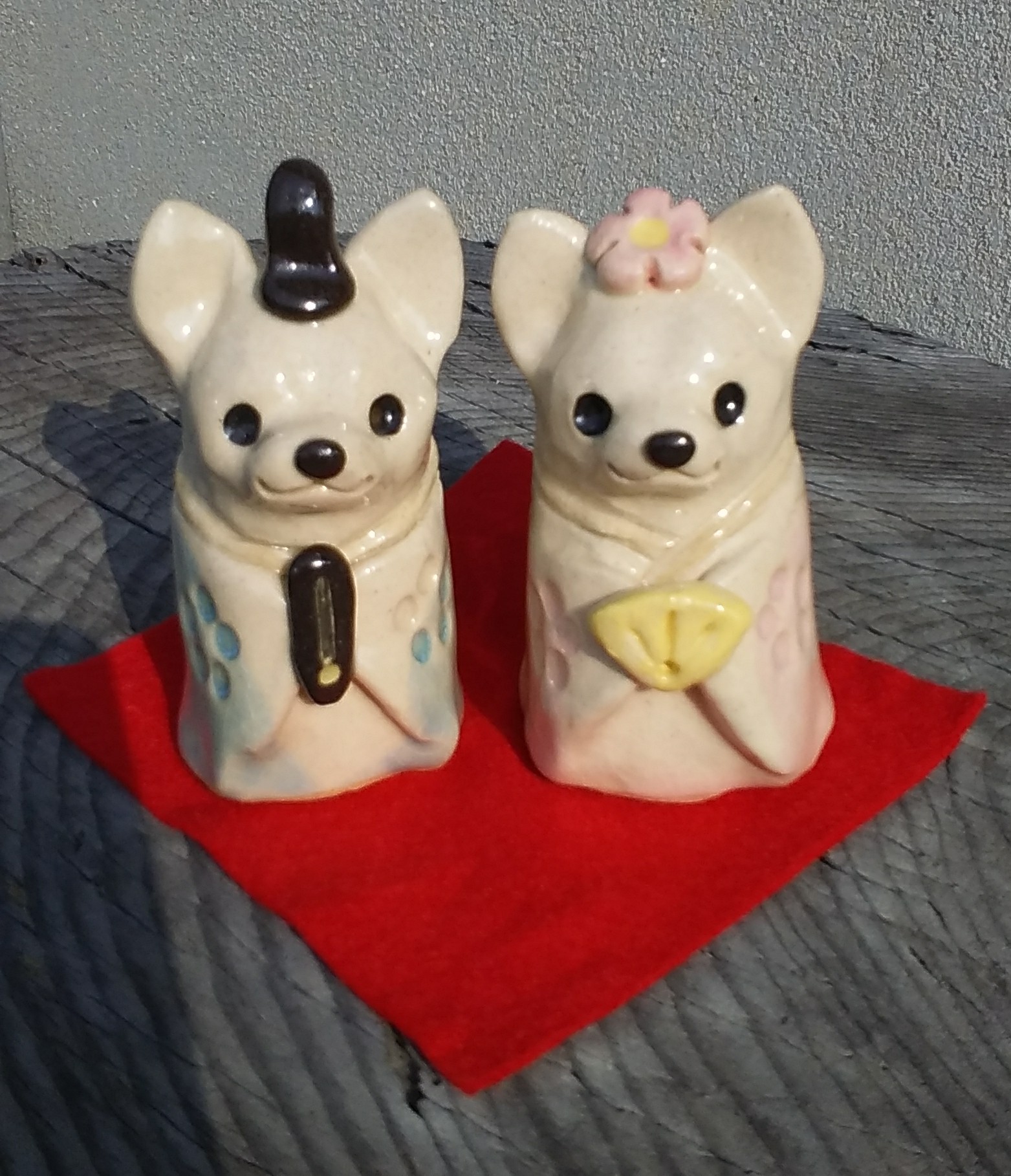 オーダーメイド☆犬雛人形(犬の写真を元に制作)