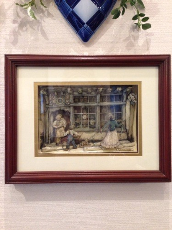 アントンペックanton pieck  デコパージュ　シャドーボックス アントンペック シャドーボックス デコパージュ 3Dアート - メルカリ