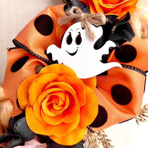 ハロウィンリース❣️あじさい様専用‼️4点セット フラワー・リース