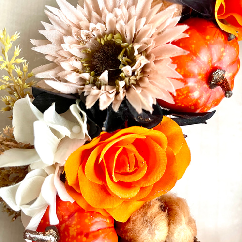 No.wreath-15400/ ハロウィンリース20-(36) 35cm/アーティ