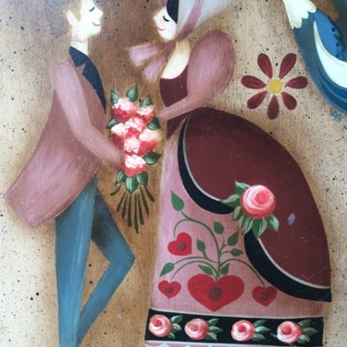 No.craft-14065/トールペインティング（トールペイント）「ウッド