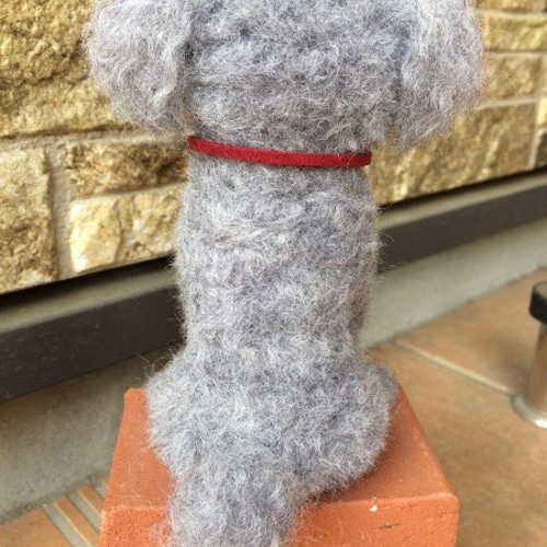 羊毛フェルトオーダー　shiika ウール―シュシュ 羊毛フェルトで作る「私だけのワンちゃん