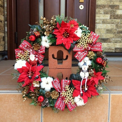 たれ蔵様専用Xmasリース281、リース287 No.xmas-14270/クリスマス