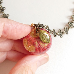 毒リンゴのネックレス（送料無料） 6枚目の画像