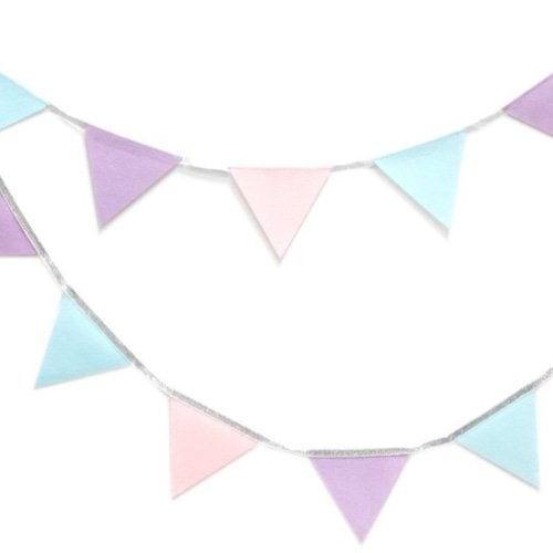 フラッグガーランド パステルカラー ガーランド チェリー 通販 8354420