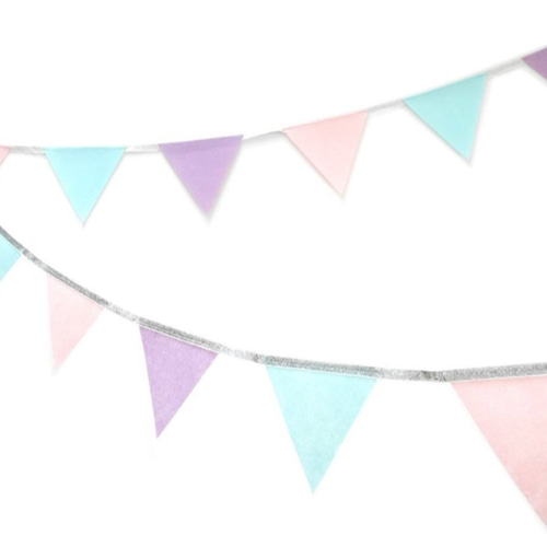 フラッグガーランド パステルカラー ガーランド チェリー 通販 8354420