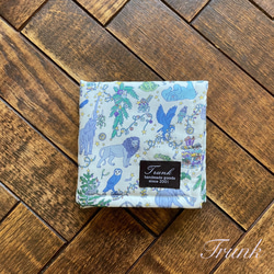 ハンカチタオル 輸入リバティ フェリシテ シャンパンゴールド ハンカチ