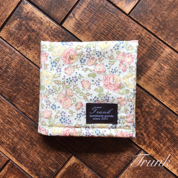 ハンカチタオル 輸入リバティ フェリシテ シャンパンゴールド ハンカチ