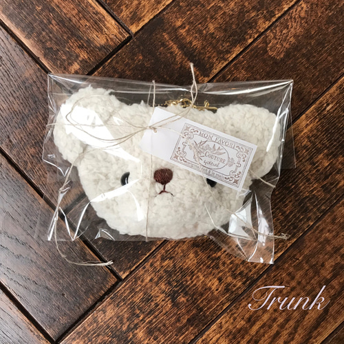 トールペイント♥トイプードルキーケース♥シルバートイプードルバック トールペイント♥トイプードルキーケース♥シルバートイプー