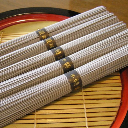 お中元　頂きもの　お菓子・そうめん　7点セット お中元【備長炭そうめんギフトセット】（50g×4束×6袋入り