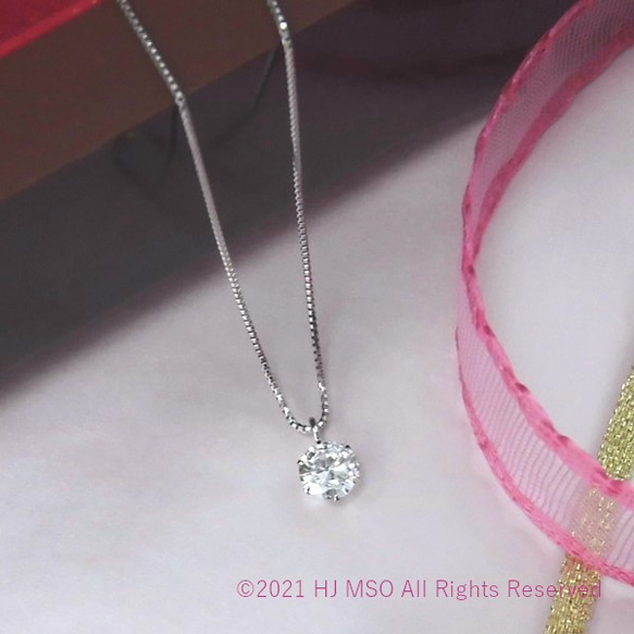 PT900 Diamond pendant 1枚目の画像