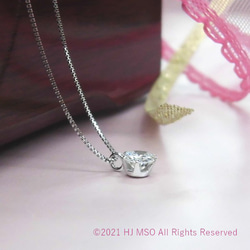 PT900 Diamond pendant 3枚目の画像