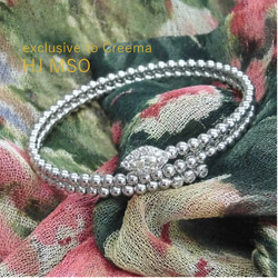 K18 WG Diamond ball bracelet 1枚目の画像