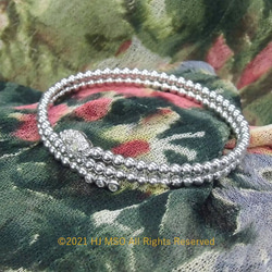 K18 WG Diamond ball bracelet 5枚目の画像